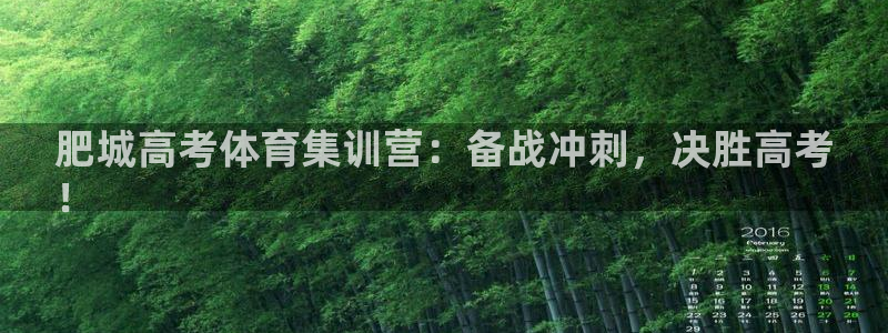 富联文体：肥城高考体育集训营：备战冲刺，决胜高考
！